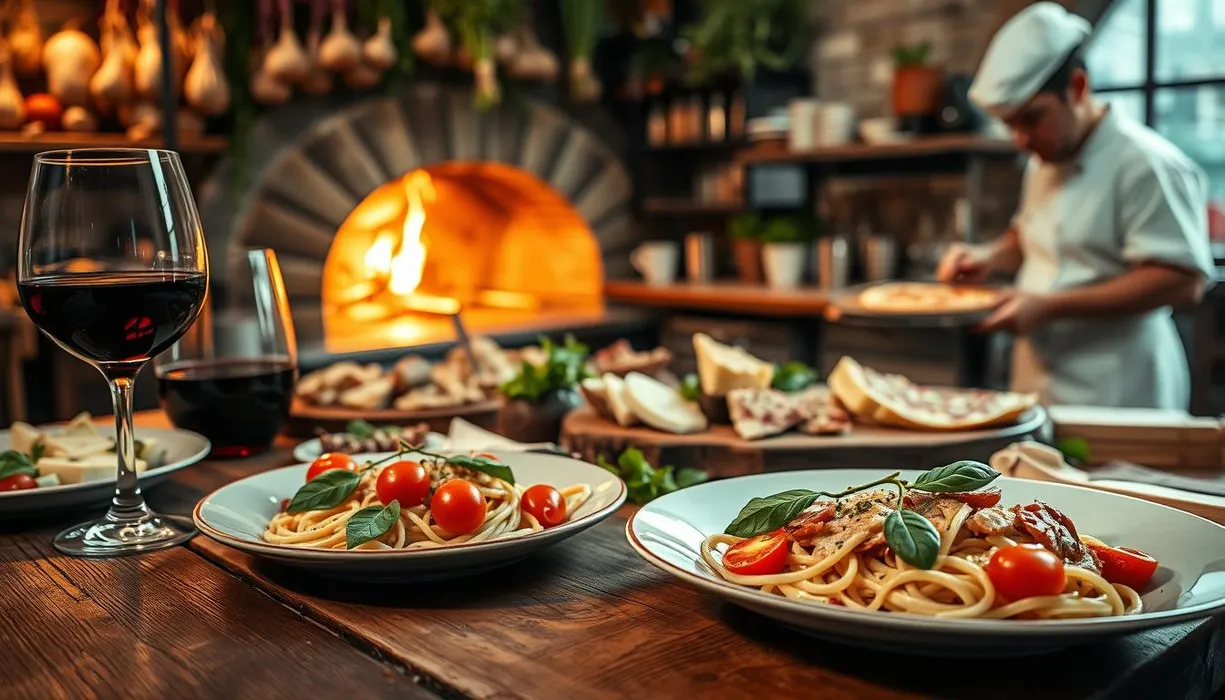 cover for A Food Lover's Journey Through Italy