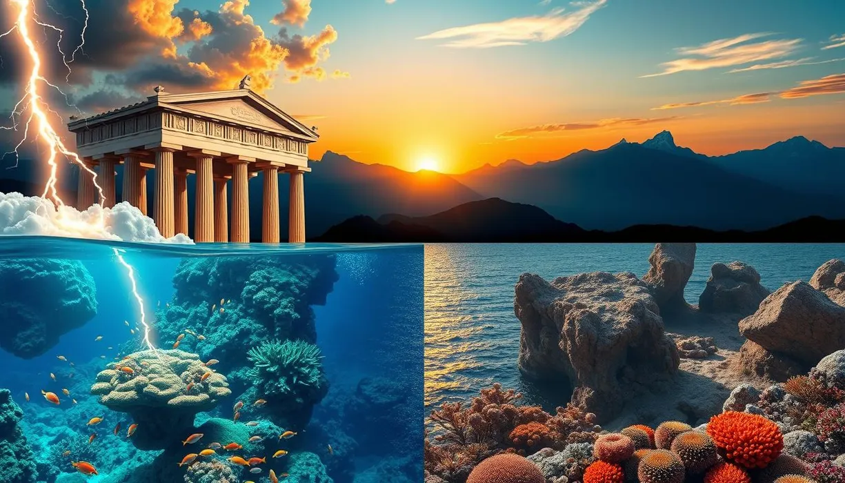 cover for Zeus vs Poseidon: Comparing Two Mythical Destinations