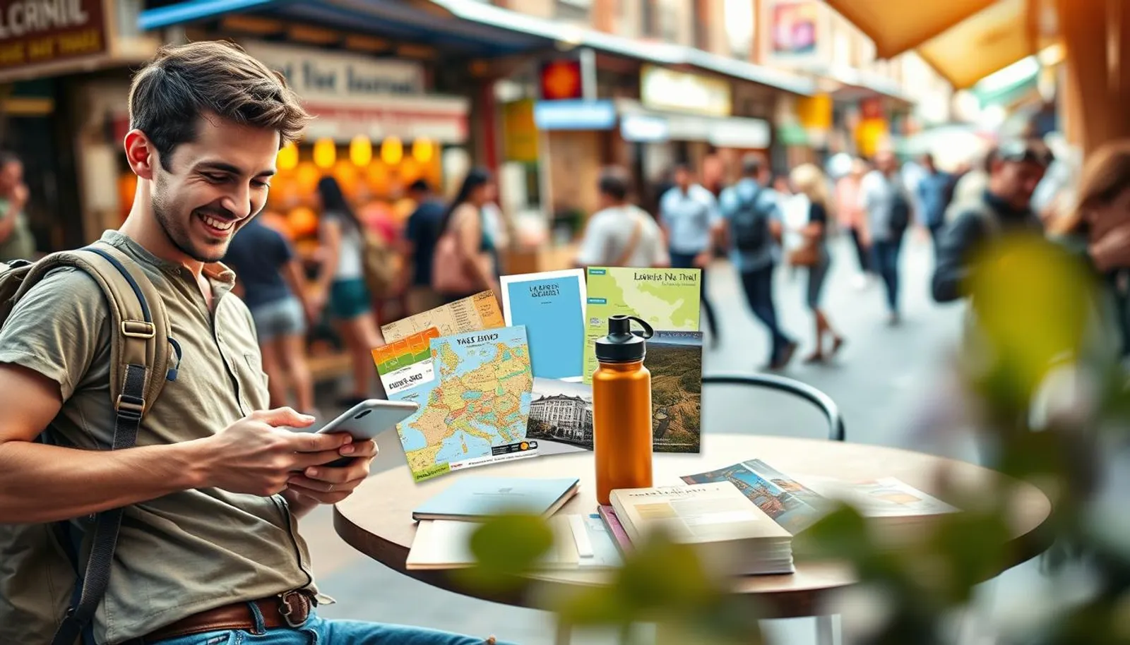 Cover for Essential Guide to Budget Travel
