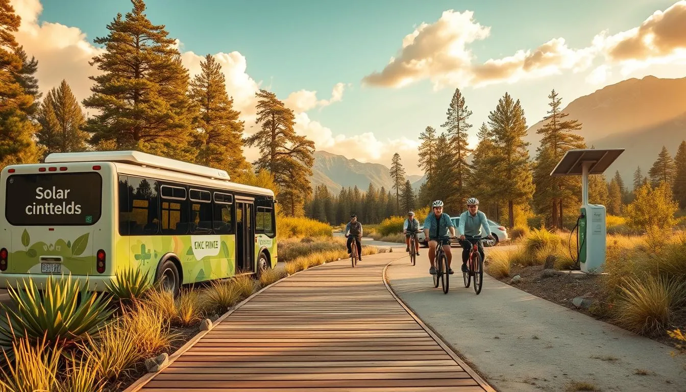 Sustainable transportation in national parks