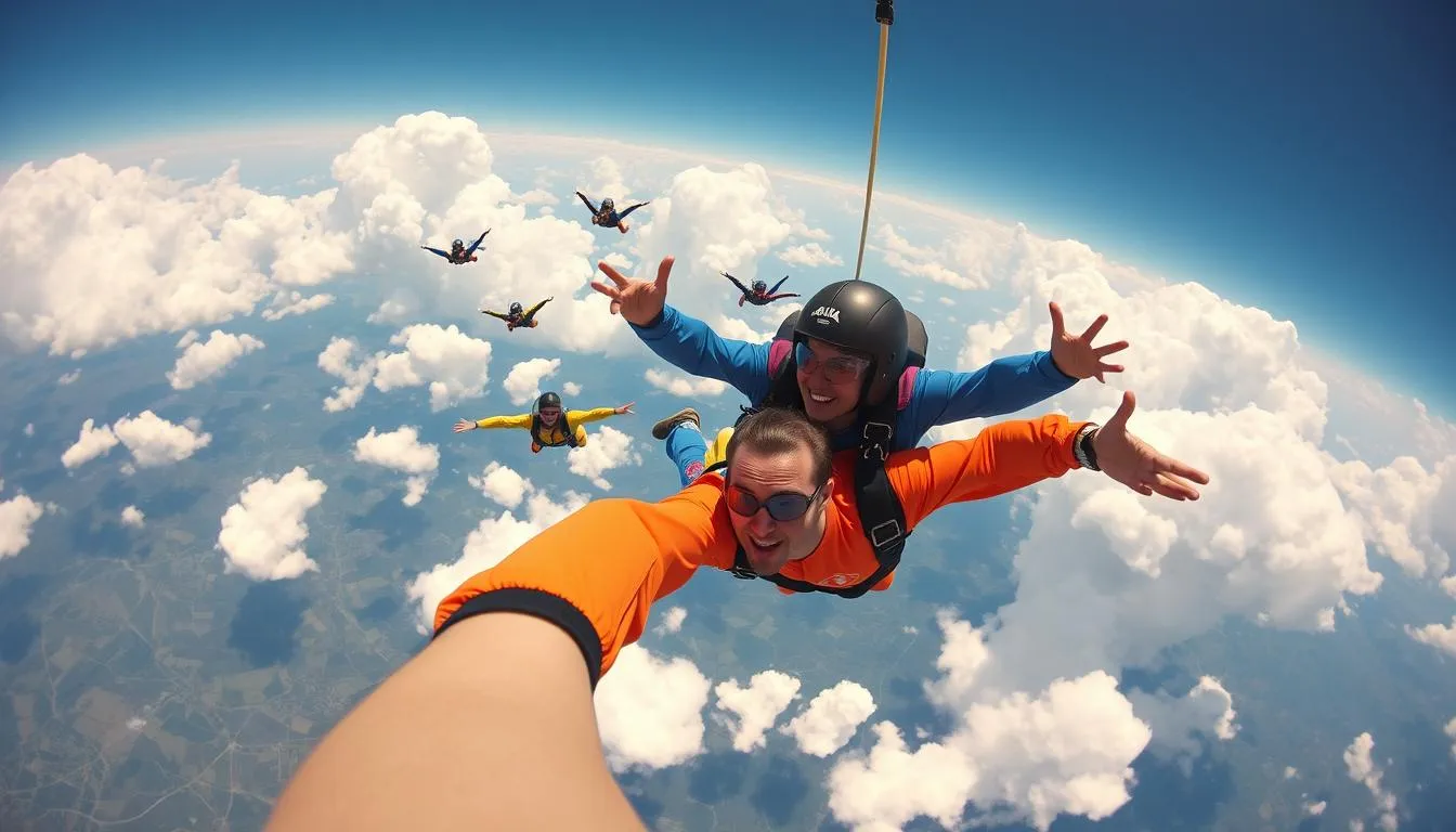 skydiving experience