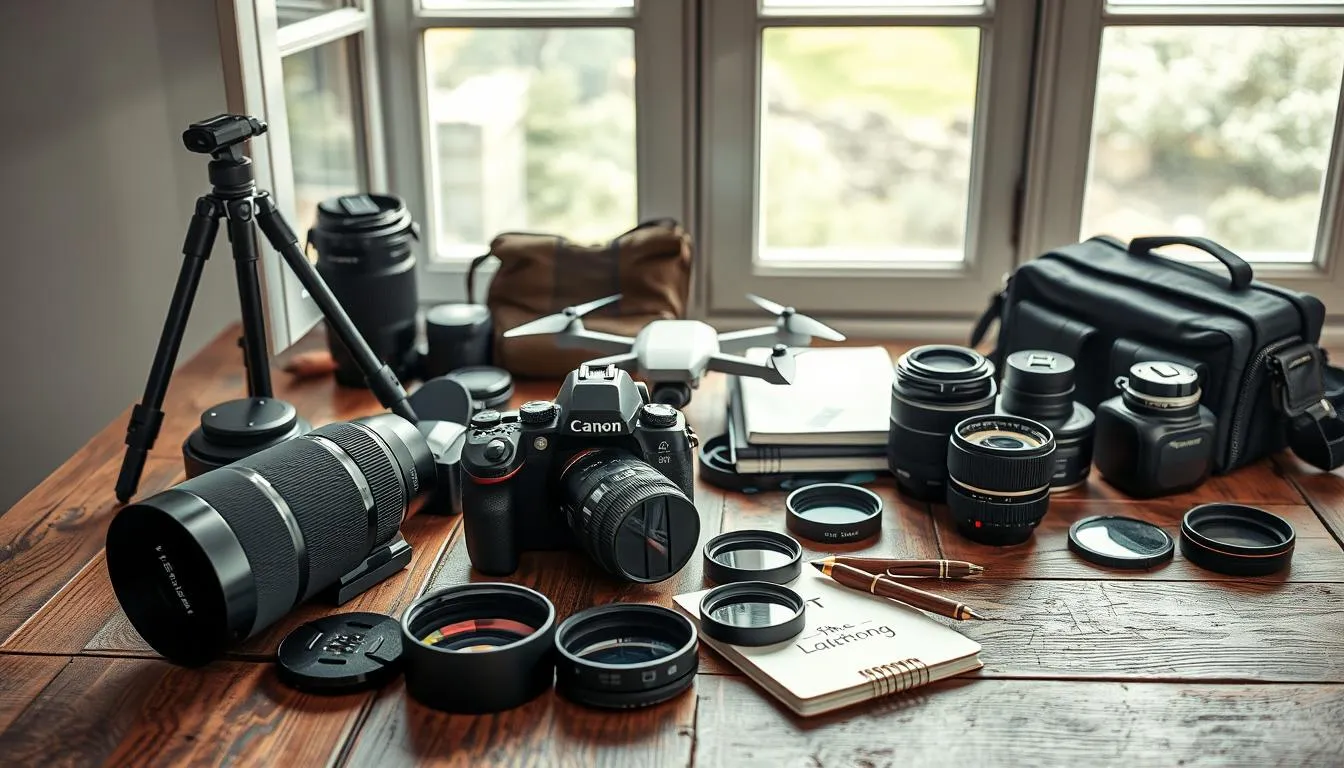 travel photography gear