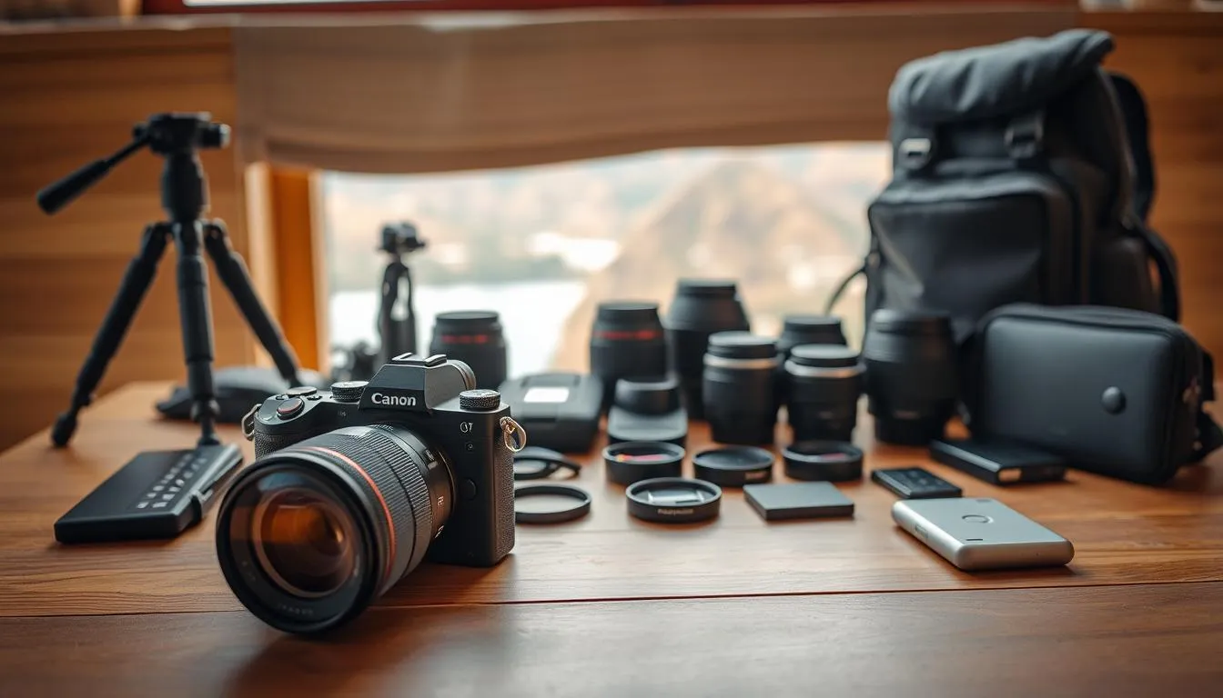 travel photography gear