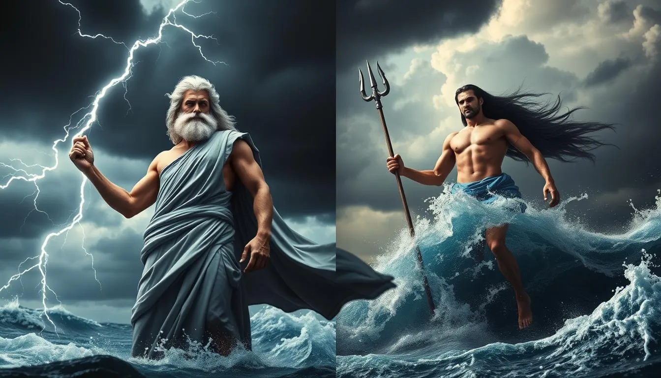 Zeus vs Poseidon comparison