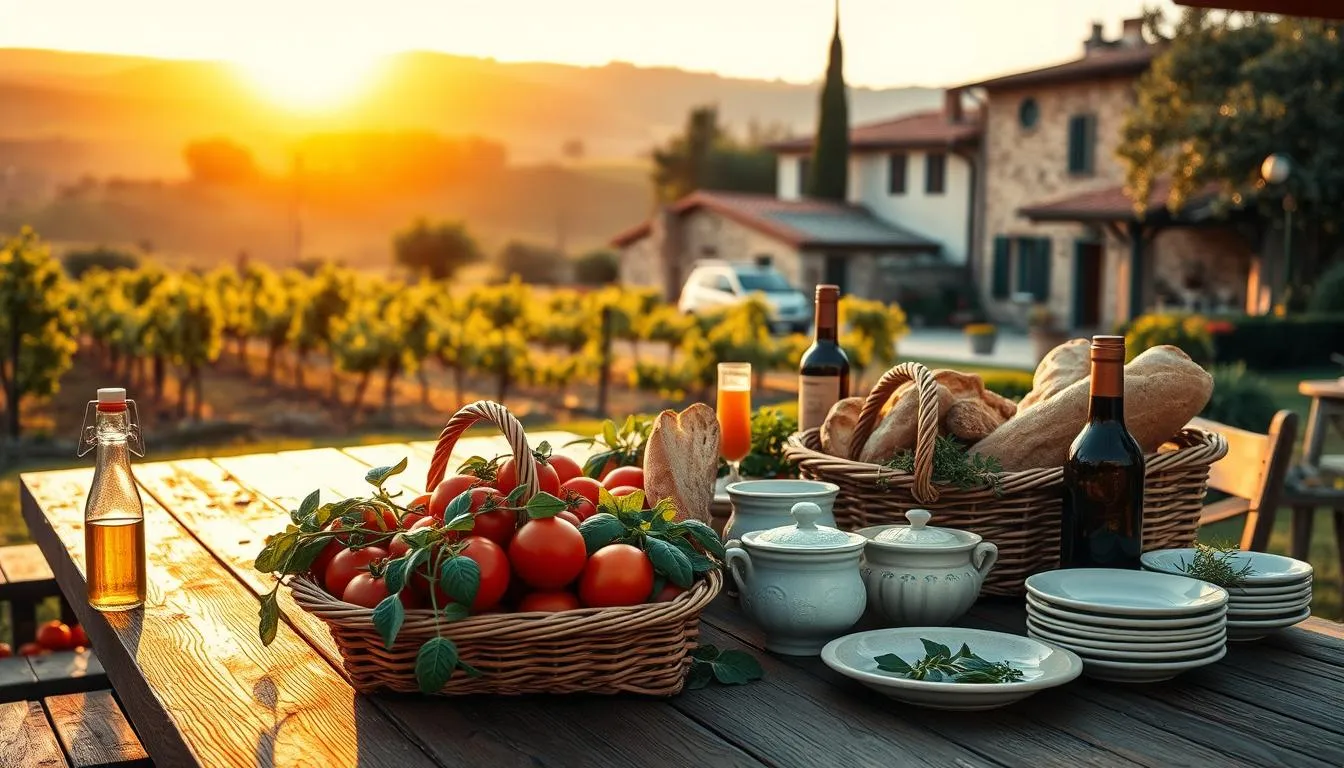 Tuscan farm-to-table traditions