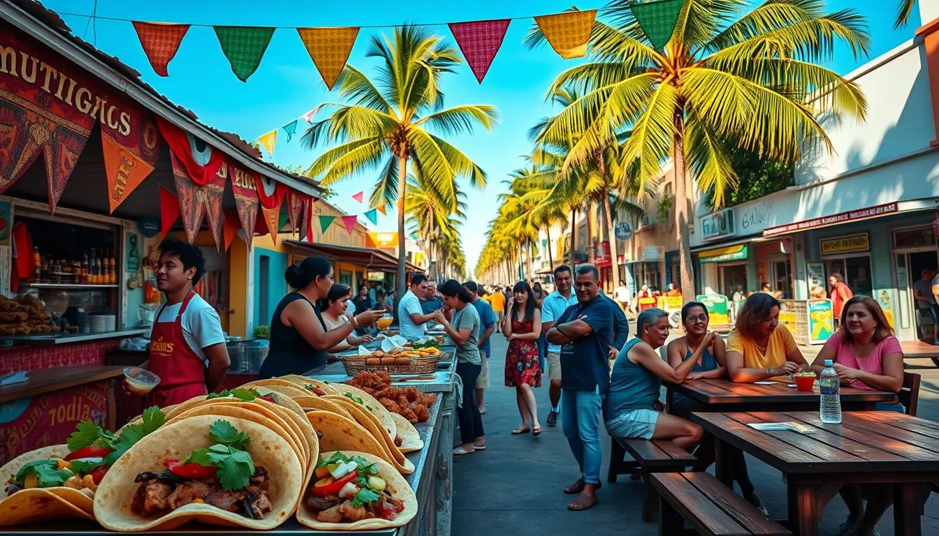 Latin American street food