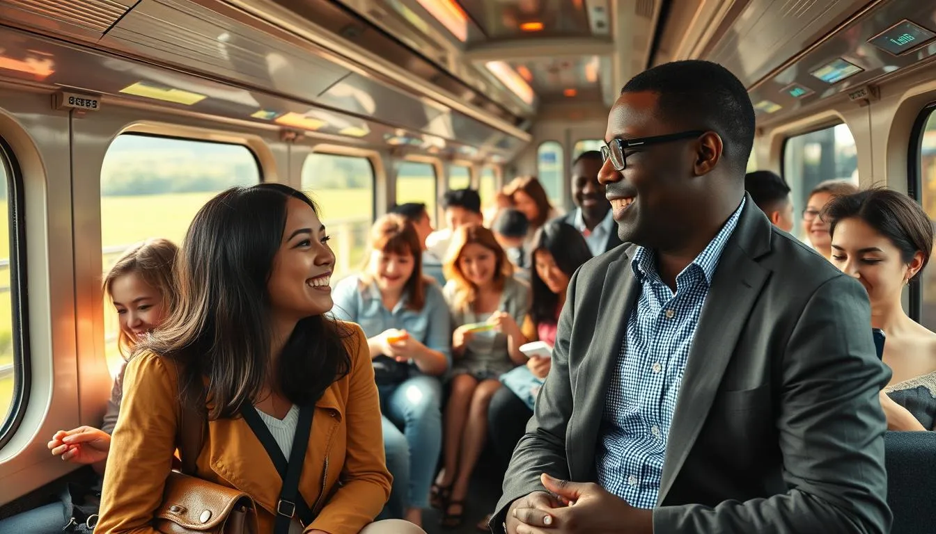 meeting people while traveling