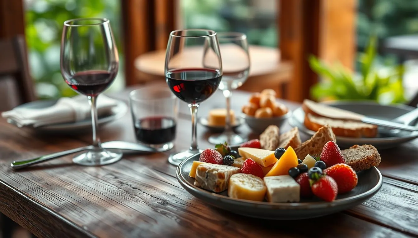 food and drink pairing