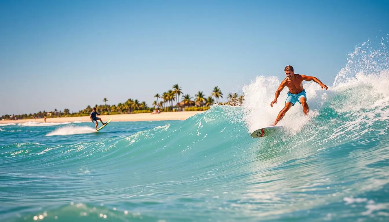 Surfing and Kiteboarding