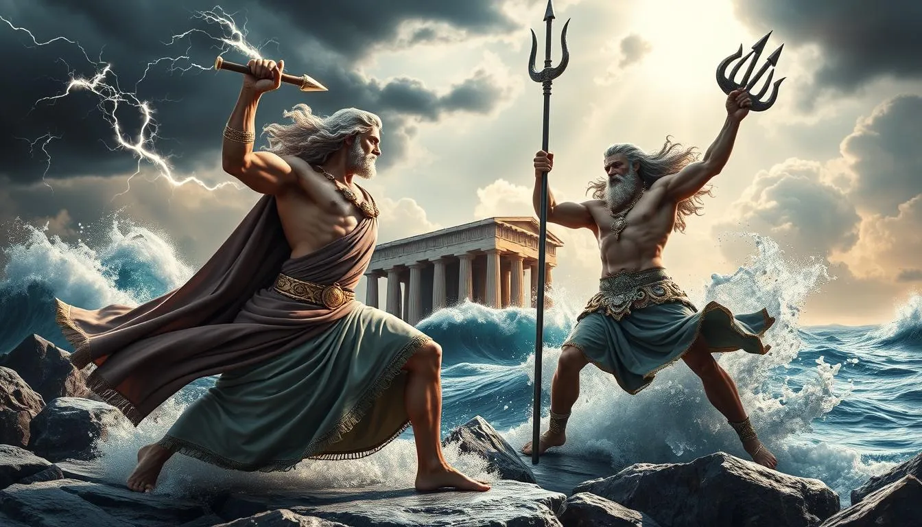 Zeus vs Poseidon cultural impact